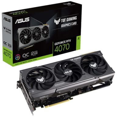 ASUS TUF RTX 4070 O12G Gaming grafikkort