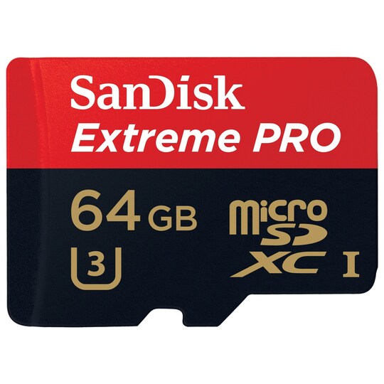 SanDisk Extreme PRO microSDXC 64 GB Minneskort