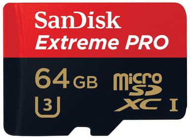 SanDisk Extreme PRO microSDXC 64 GB Minneskort