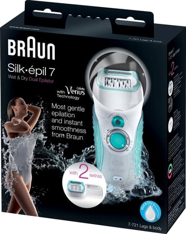 Braun Silk-épil 7-7721 Wet&Dry Epilator