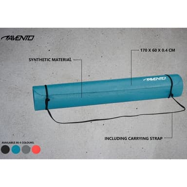 Avento Fitness/yogamatta basic rosa