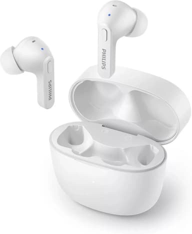 Philips True Wireless-hörlurar TAT2206WT, Vit
