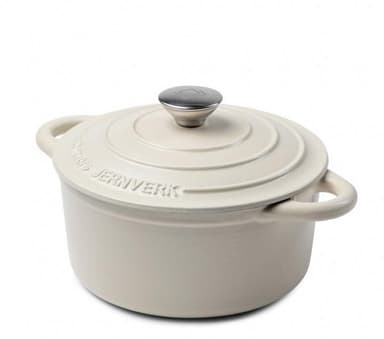 Orrefors Jernverk Gjutjärnsgryta 2,8L, Off white
