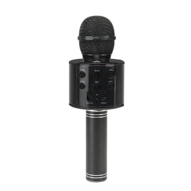Karaoke-mikrofon med Bluetooth, Svart