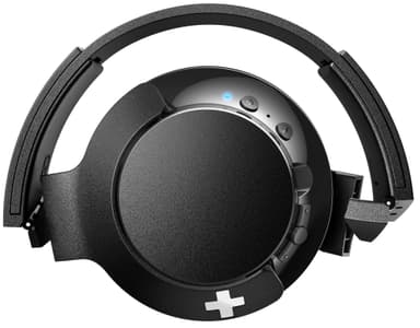 Philips Bass+ SHB3175 trådlösa around-ear hörlurar(svart)