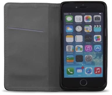 Smart fodral med magnetstängning till iPhone 13 Mini, Svart