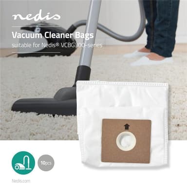Dammsugarpåse | Passar Nedis® VCBG300-serien