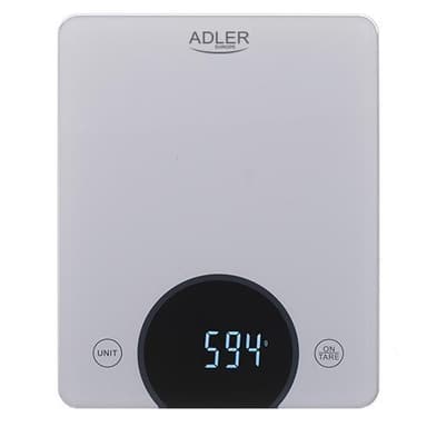 Adler Köksvåg upp till 10kg, Silver