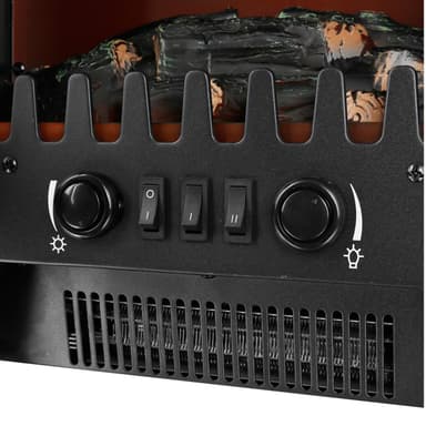 Emerio Dekorationsbrasa Värmefläkt 1850W FP-121933