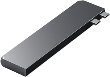 Satechi USB-C Pro Slim USB-hubb (grå)