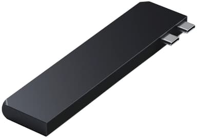 Satechi USB-C Pro Slim USB-hubb (midnatt)