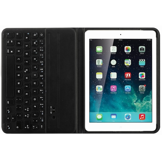 Sandstrøm Fodral med tangentbord iPad Air (svart)