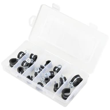 TRU COMPONENTS TC-6649812 93038c437 Fästklämma 18 delar