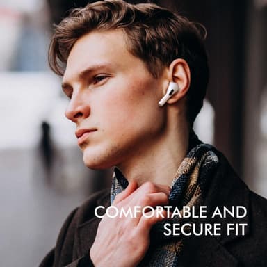 AHASTYLE AirPods Pro 1/2 Öronkuddar i Silikon Svart - Small