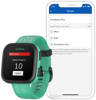 Garmin Bounce smartwatch för barn (grön)