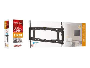 Barkan E400+ Väggfäste för välvd TV, VESA upp till 300 x 400mm
