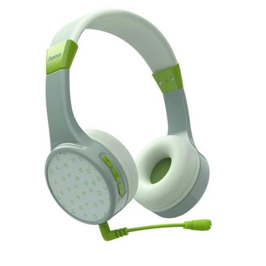 HAMA Headphone Teens Guard OnEar Wireless 85dB Green Elgiganten
