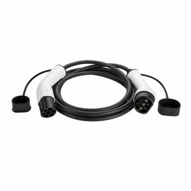 Laddkabel Elbil Typ2 5 meter, 11kW, 16A, 3-fas IP54