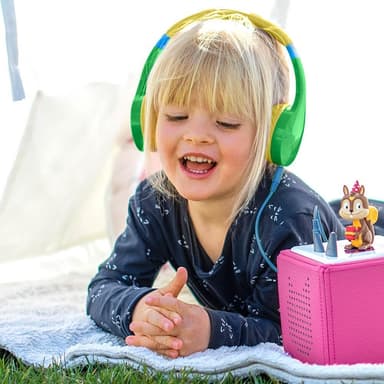 Hama Hörlur Teens Guard On-Ear Kabelansluten 85dB Grön