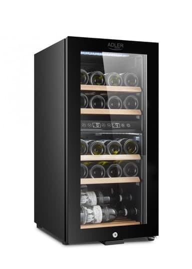 Adler AD 8080 Vinkyl 60l med dubbel kylzon