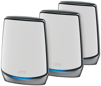 Netgear Orbi RBK863S AX6000 Tri-Band Mesh Wi-Fi-system (3-pack)