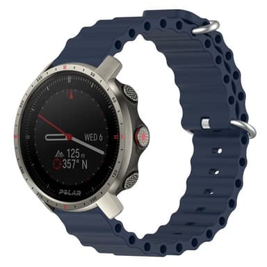 Ocean klockarmband till Polar Grit X Pro - Mörkblå