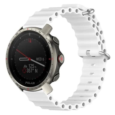 Ocean klockarmband till Polar Grit X Pro - Vit