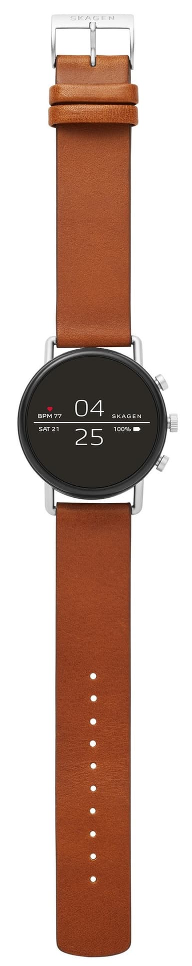 Skagen Falster smartwatch (stål/brun)