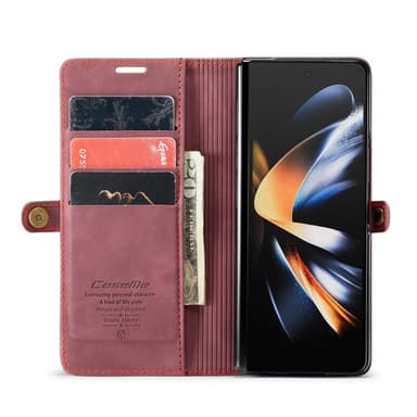 CaseMe FlipCase Samsung Galaxy Z Fold 4 - Vinröd