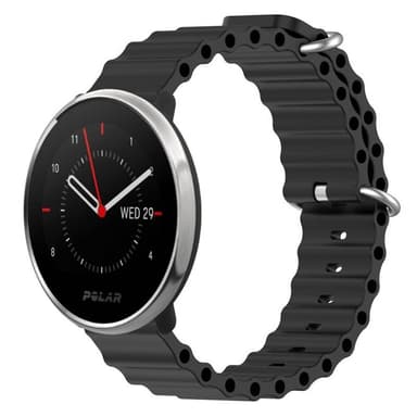 Ocean klockarmband till Polar Ignite - Svart
