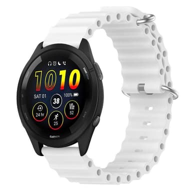 Ocean Armband Garmin Forerunner 265 - Vit