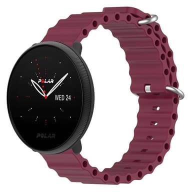 Ocean klockarmband till Polar Ignite 2 - Wine