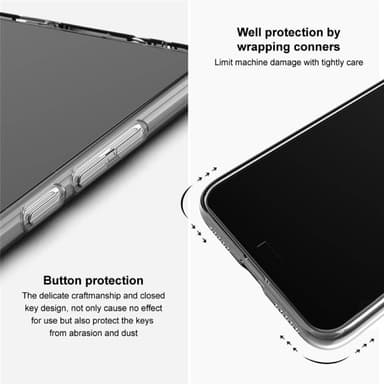 Imak Soft Case UX-5 skal OnePlus Nord CE 3 Lite - Transparent