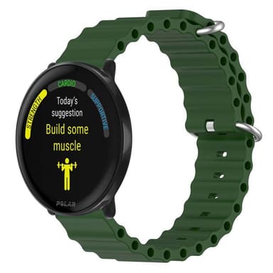 Ocean klockarmband till Polar Ignite 3 - Army