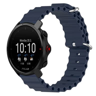 Ocean klockarmband till Polar Grit X - Mörkblå