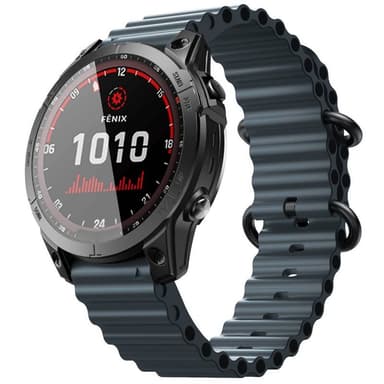 Ocean Armband Garmin Fenix 7X - Midnightblue