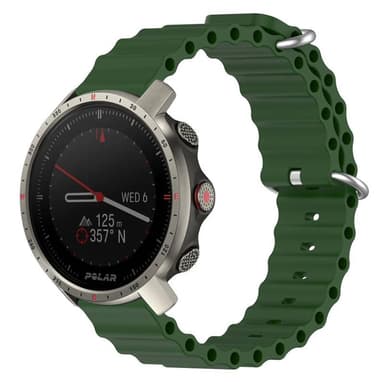 Ocean klockarmband till Polar Grit X Pro - Army