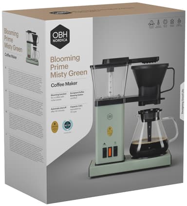 OBH Nordica Blooming Prime kaffebryggare 3000001216 (Misty green)