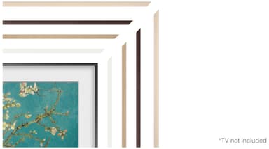Samsung The Frame 32" ram (2023, metall sandguld)