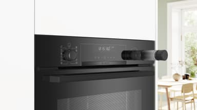 Bosch Serie 6 Inbyggnadsugn HRG4785B7S (Svart)