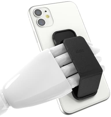 CLCKR mobiltelefongrepp (Saffiano Black)