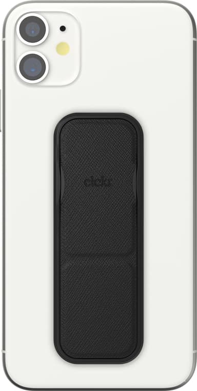CLCKR mobiltelefongrepp (Saffiano Black)