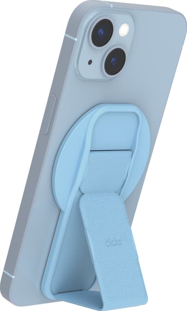 CLCKR MagSafe mobiltelefongrepp (ljusblå)