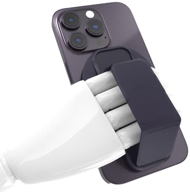 CLCKR MagSafe mobiltelefongrepp (mörklila)