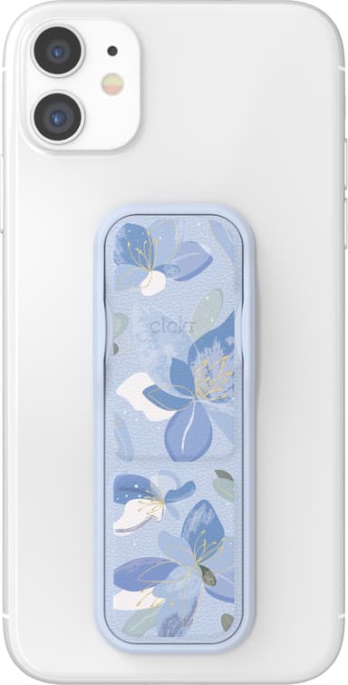 CLCKR mobiltelefongrepp (Floral Blue)