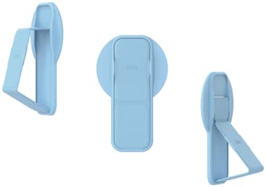 CLCKR MagSafe mobiltelefongrepp (ljusblå)