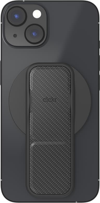 CLCKR MagSafe mobiltelefongrepp (Carbon Black)