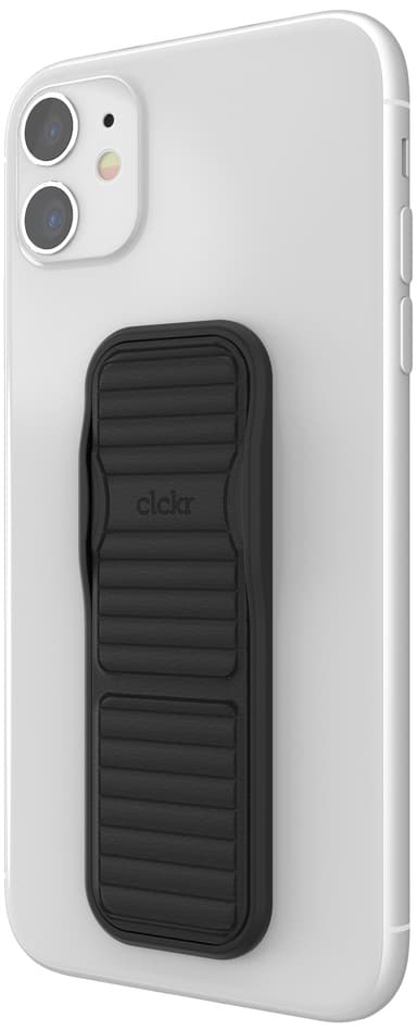 CLCKR mobiltelefongrepp (Pebbled Black)