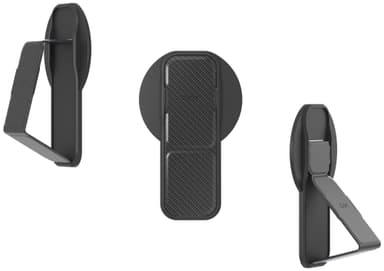 CLCKR MagSafe mobiltelefongrepp (Carbon Black)