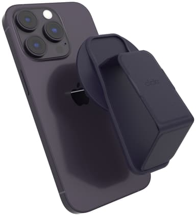 CLCKR MagSafe mobiltelefongrepp (mörklila)